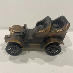 1974 Banthrico's 1906 Oldsmobile Bank Cast Metal Car  CHICAGO USA TITANTIC VTG